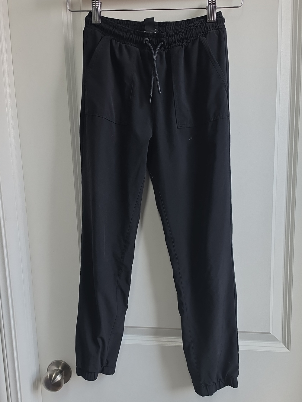 Athleta Kids Black Drawstring Jogger Pants